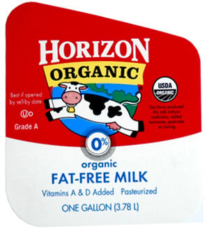 Custom Milk Label by Apogee Industries