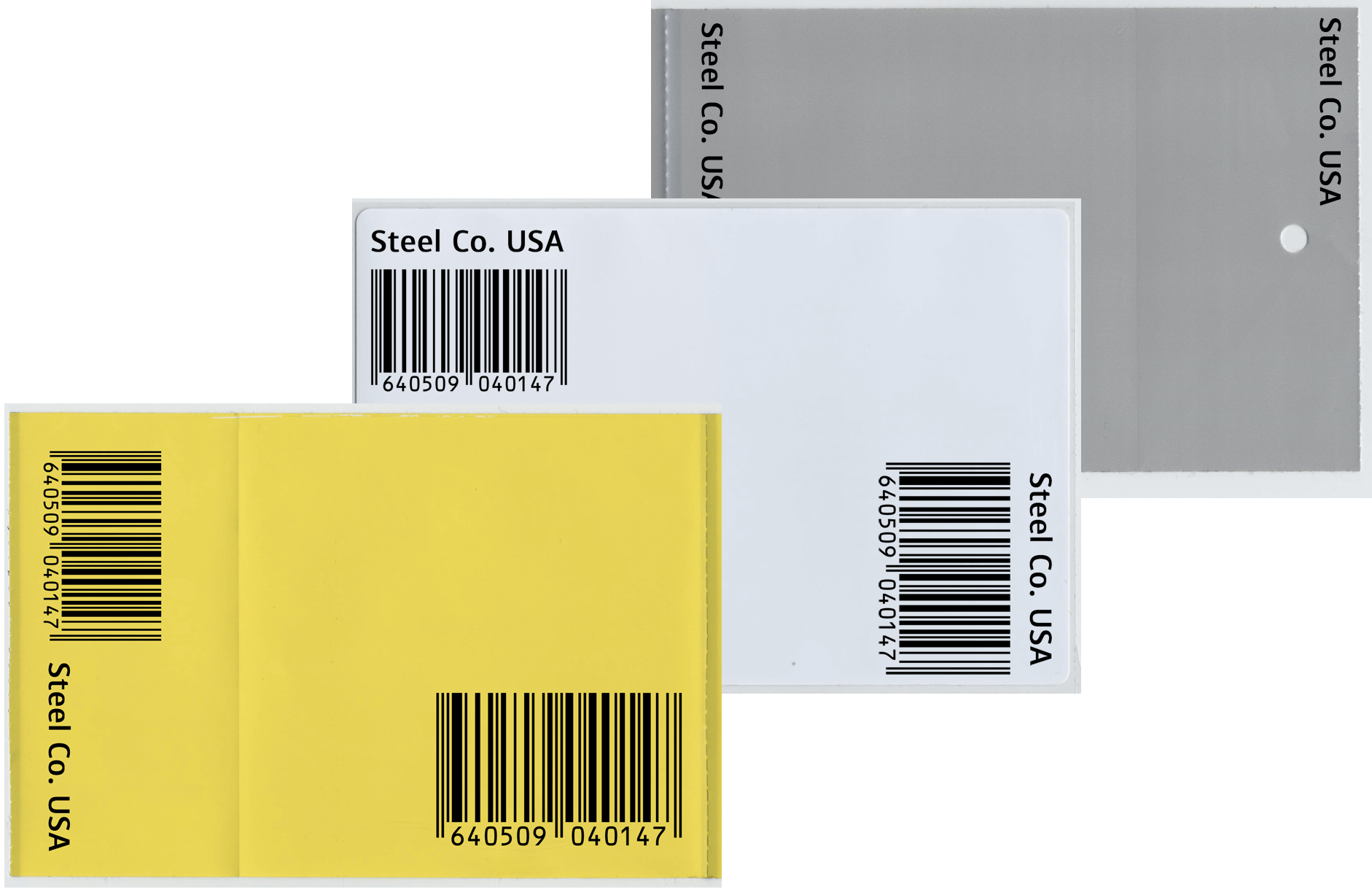 Steel Marking Labels Apogee Industries, Inc.